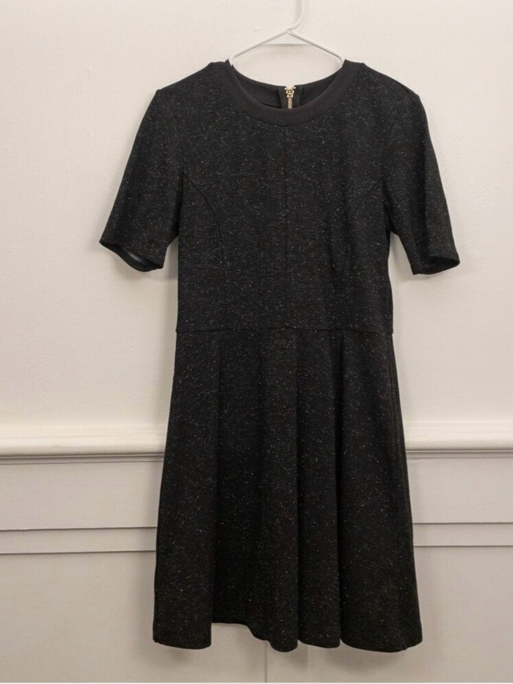 Juicy Couture Black Label Glitter Knit Fit & Flare Dress – Size M
